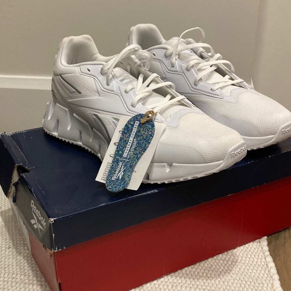 Reebok White Athletic Shoes